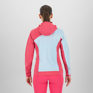 KARPOS AVERAU W FULL-ZIP HOODIE FLEECE SKYWRITING/INNUENDO