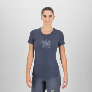 KARPOS GUSELA MERINO W T-SHIRT OMBRE BLUE