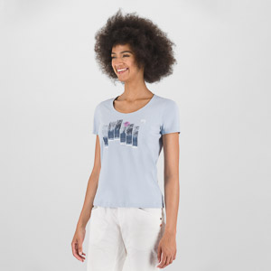 KARPOS BOSCO W T-SHIRT MIST/BLOOM