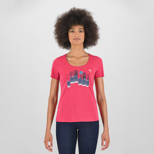 KARPOS BOSCO W T-SHIRT INNUENDO/DELPHINIUM