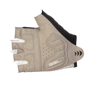 Karpos Federia 1/2 Fingers Glove White/Black