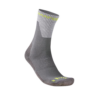KARPOS HIKING CREW SOCKS ELEPHANT SKIN DARK SHADOW
