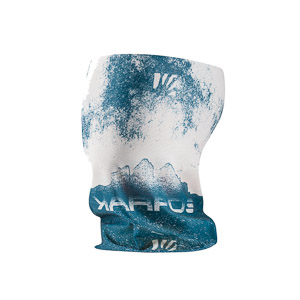KARPOS TRECIME NECKWARMER BRIGHT WHITE OMBRE BLUE