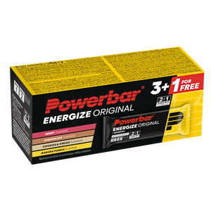 PowerBar Energize Bar 55g Mix 3+1 Free