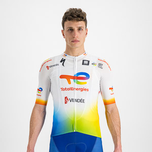 Sportful TotalEnergies BODYFIT TEAM JERSEY WHITE