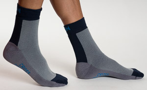 Socks CDN cross country Grey