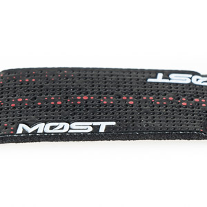 MOST Bar Tape ULTRAGRIPevo 3mm BLACK DOTTED RED