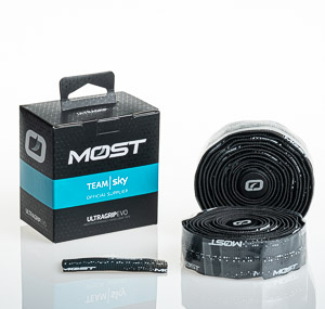 MOST Bar Tape ULTRAGRIPevo 3mm BLACK DOTTED WHITE