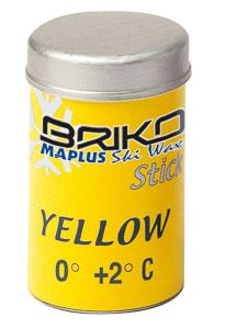 Briko Maplus GRIP WAX STICK Yellow 45 g