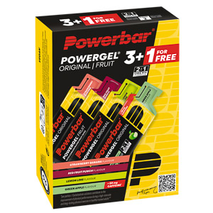 PowerBar PowerGel 41g Mix 3+1 Free