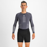 SPORTFUL XCOUNTRY 2ND SKIN LS JERSEY DARK GREY SILVER