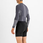 SPORTFUL XCOUNTRY 2ND SKIN LS JERSEY DARK GREY SILVER