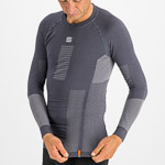 SPORTFUL XCOUNTRY 2ND SKIN LS JERSEY DARK GREY SILVER