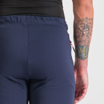 SPORTFUL XCOUNTRY SQUADRA PANT SHORT ZIP GALAXY BLUE