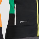 SPORTFUL XCOUNTRY APEX JACKET BLACK/WHITE/GREEN/YELLOW