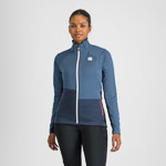 SPORTFUL XCOUNTRY ENGADIN W JACKET NATURAL GRAY/GALAXY BLUE
