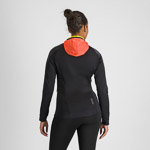 SPORTFUL XCOUNTRY CARDIO W JACKET BLACK/MILITARY GREEN/POMPELMO
