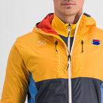 SPORTFUL XCOUNTRY ANIMA CARDIO TECH WIND JACKET BLUE DENIM/YELLOW