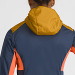 SPORTFUL XCOUNTRY RYTHMO W JACKET WOOD YELLOW/GALAXY BLUE