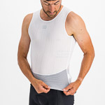 SPORTFUL CYCLING PRO BASELAYER SLEEVELESS. WHITE