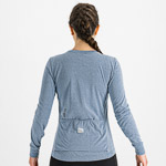 SPORTFUL CYCLING GIARA W TEE LONG SLEEVE BLUE SEA