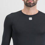 SPORTFUL CYCLING MIDWEIGHT LAYER TEE LONG SLEEV BLACK