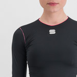 SPORTFUL CYCLING MIDWEIGHT W TEE LONG SLEEVES BLACK