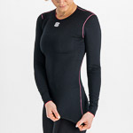 SPORTFUL CYCLING MIDWEIGHT W TEE LONG SLEEVES BLACK