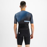 Sportful Cycling Bomber Suit Black Galaxy Blue