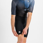 Sportful Cycling Bomber Suit Black Galaxy Blue