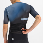 Sportful Cycling Bomber Suit Black Galaxy Blue
