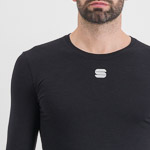 SPORTFUL CYCLING MERINO LAYER TEE LONG SLEEVES BLACK