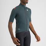 SPORTFUL CYCLING FIANDRE PRO 2 JACKET SHORT SLEEVES DARK GREEN