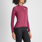 SPORTFUL CYCLING SRK THERMAL W JERSEY. RASPBERRY VIOLET