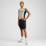 SPORTFUL CYCLING SUPERGIARA LOGO JERSEY ABBEY STONE/OLIVE GREEN