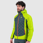 KARPOS LASTEI ACTIVE PLUS JACKET DARK SLATE/LIME GREEN