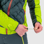 KARPOS LASTEI ACTIVE PLUS JACKET DARK SLATE/LIME GREEN