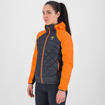 Karpos Lastei Active Plus W Jacket Vulcan/Vibrant Orange