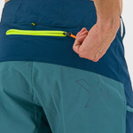 Karpos Rapid Baggy Short Refl.Pond/Hydro/Yellow Fluo