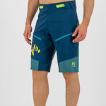 Karpos Rapid Baggy Short Refl.Pond/Hydro/Yellow Fluo