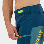 Karpos Rapid Baggy Short Refl.Pond/Hydro/Yellow Fluo