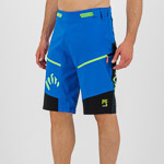 Karpos Rapid Baggy Short Indigo B./Black/Green Fluo