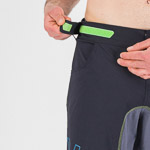 Karpos Ballistic Evo Short Black/Ombre Blue/Green Fluo