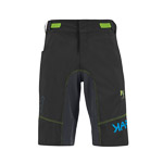 Karpos Ballistic Evo Short Black/Ombre Blue/Green Fluo