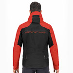 KARPOS VINSON JACKET BLACK/GRENADINE