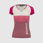Karpos Moved Evo W Jersey Innuendo/White/Cherries Jubile