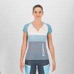 KARPOS MOVED EVO W JERSEY BLUEFIN/DELPHINIUM
