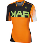 Karpos Verve Tee Orange Fluo/Black