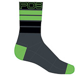 Karpos Verve Sock Ombre Blue/Black/Jasmine Green