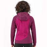 KARPOS PRAMPER ZIP HOODIE W FLEECE CABARET/RASPBERRY R.